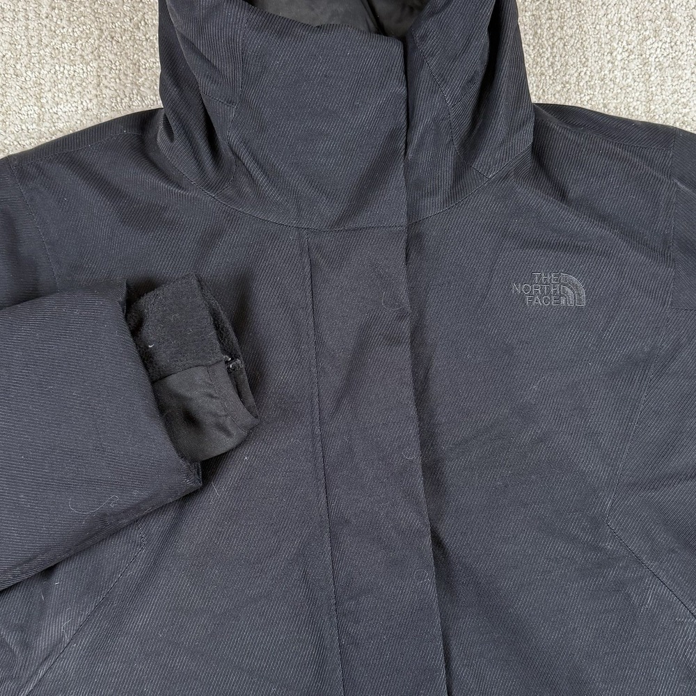 The North Face Women's Small Black Gore-Tex 550 DefDown Hooded Long Parka Coat